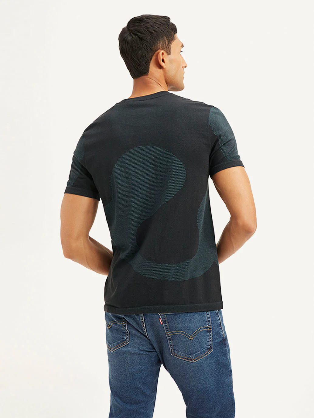 Men's Graphic Print Slim Fit T-Shirt - Image 2