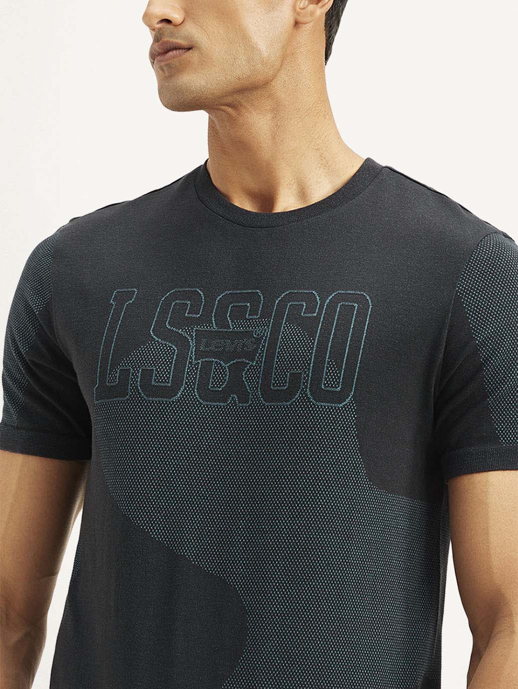 Men's Graphic Print Slim Fit T-Shirt - Image 4