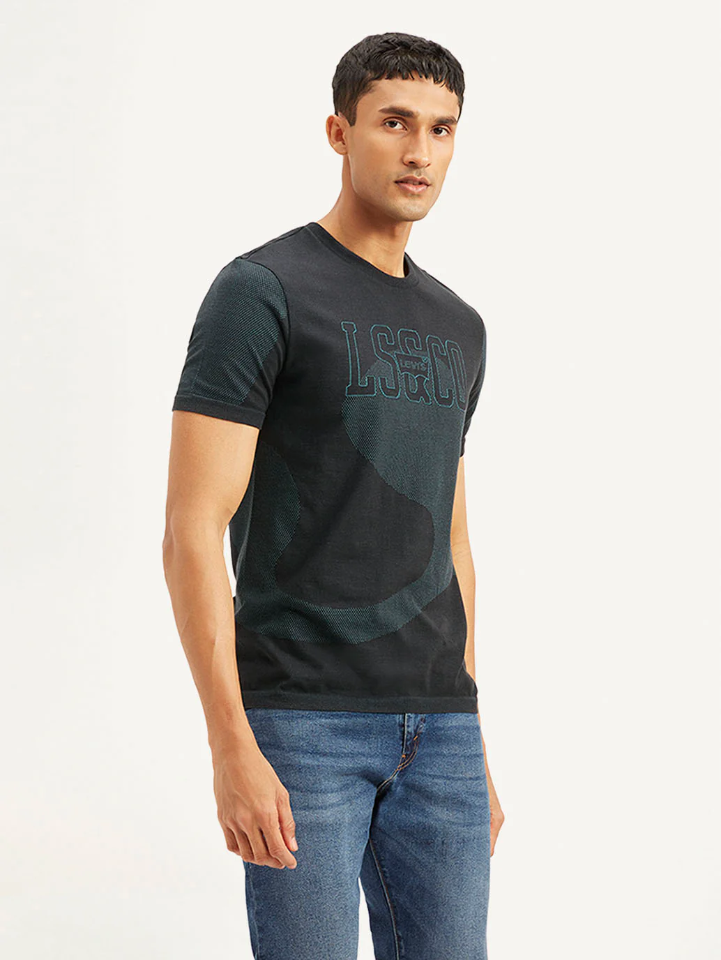 Men's Graphic Print Slim Fit T-Shirt - Image 5