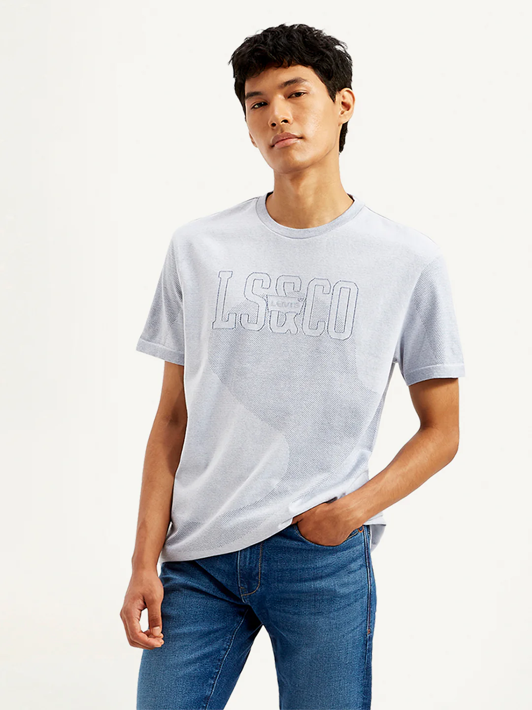 Men's Graphic Print Slim Fit T-Shirt
