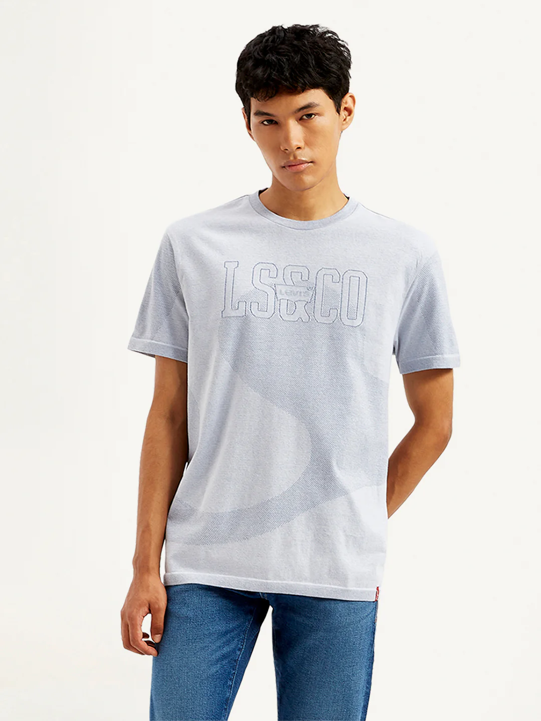 Men's Graphic Print Slim Fit T-Shirt - Image 2