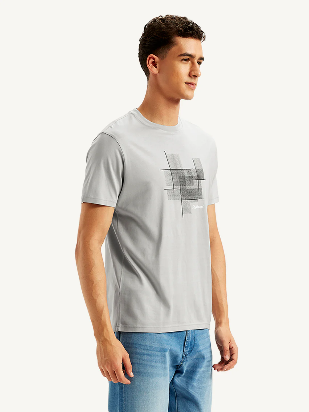 Men's Redloop Graphic Print Slim Fit T-shirt - Image 3