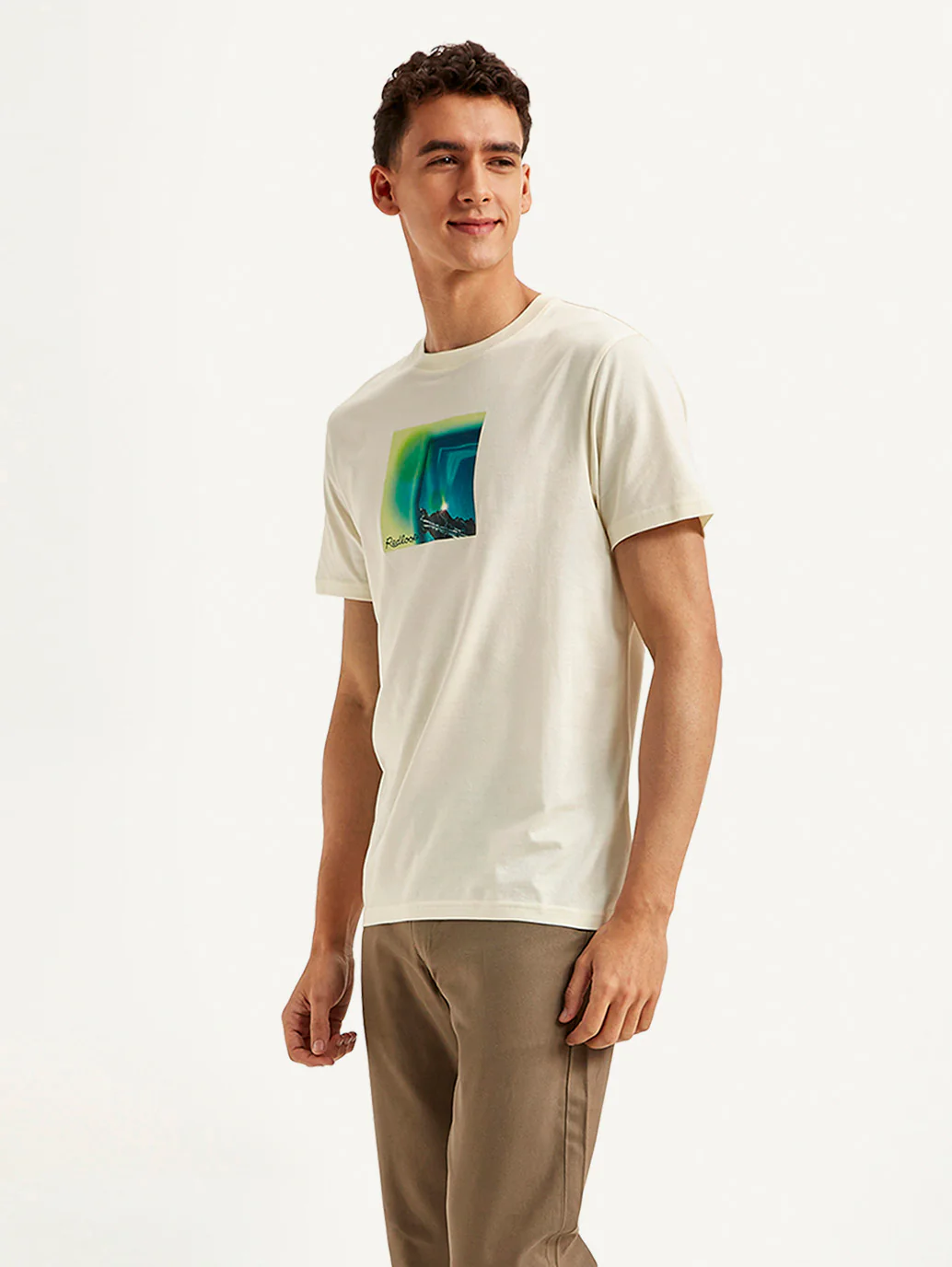 Men's Redloop Graphic Print Slim Fit T-shirt - Image 5