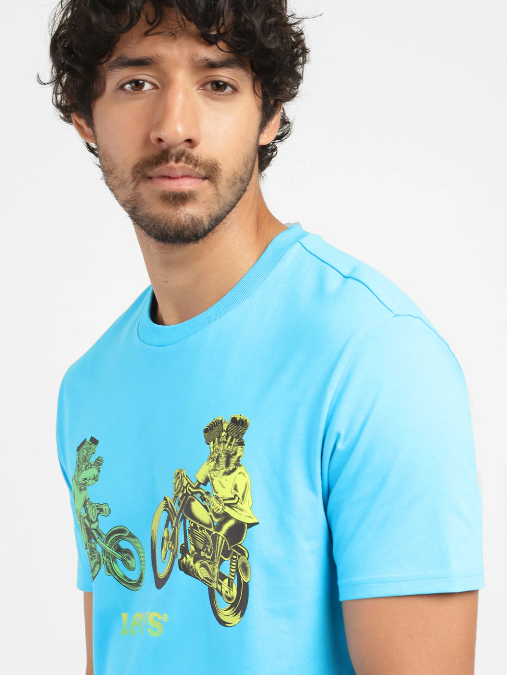 Men's Graphic Print Slim Fit T-shirt - Image 6