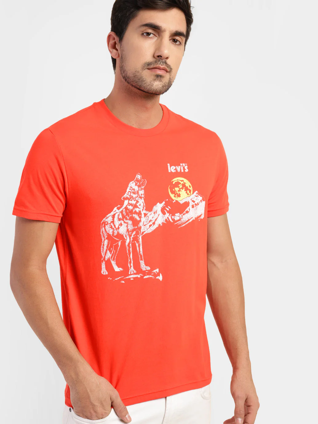 Men's Graphic Print Slim Fit T-shirt