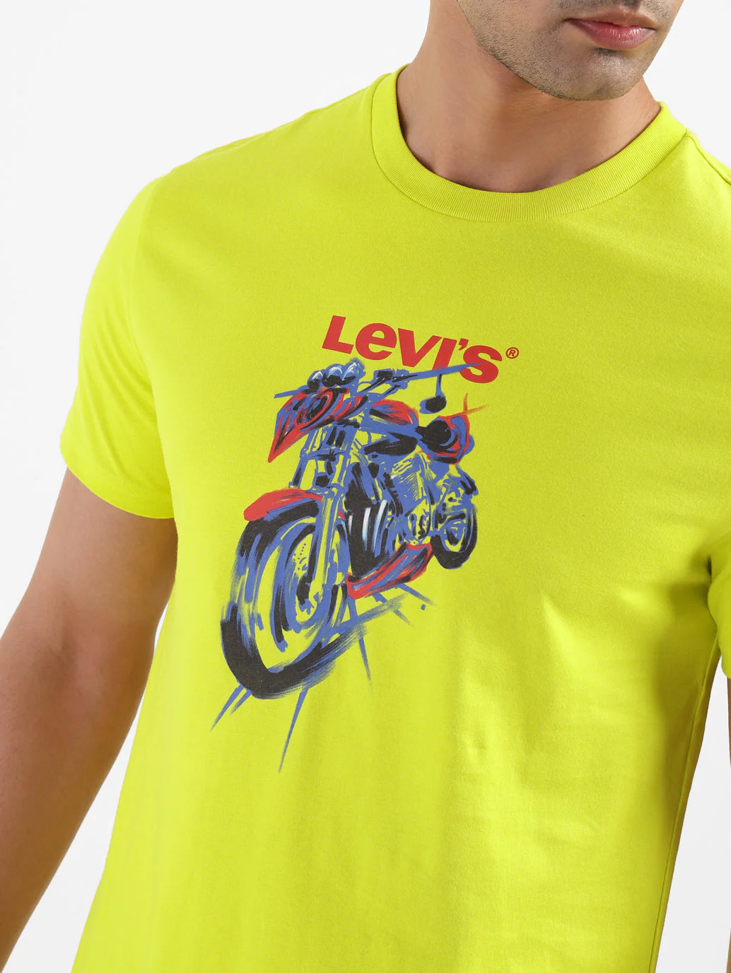 Men's Graphic Print Slim Fit T-shirt - Image 7