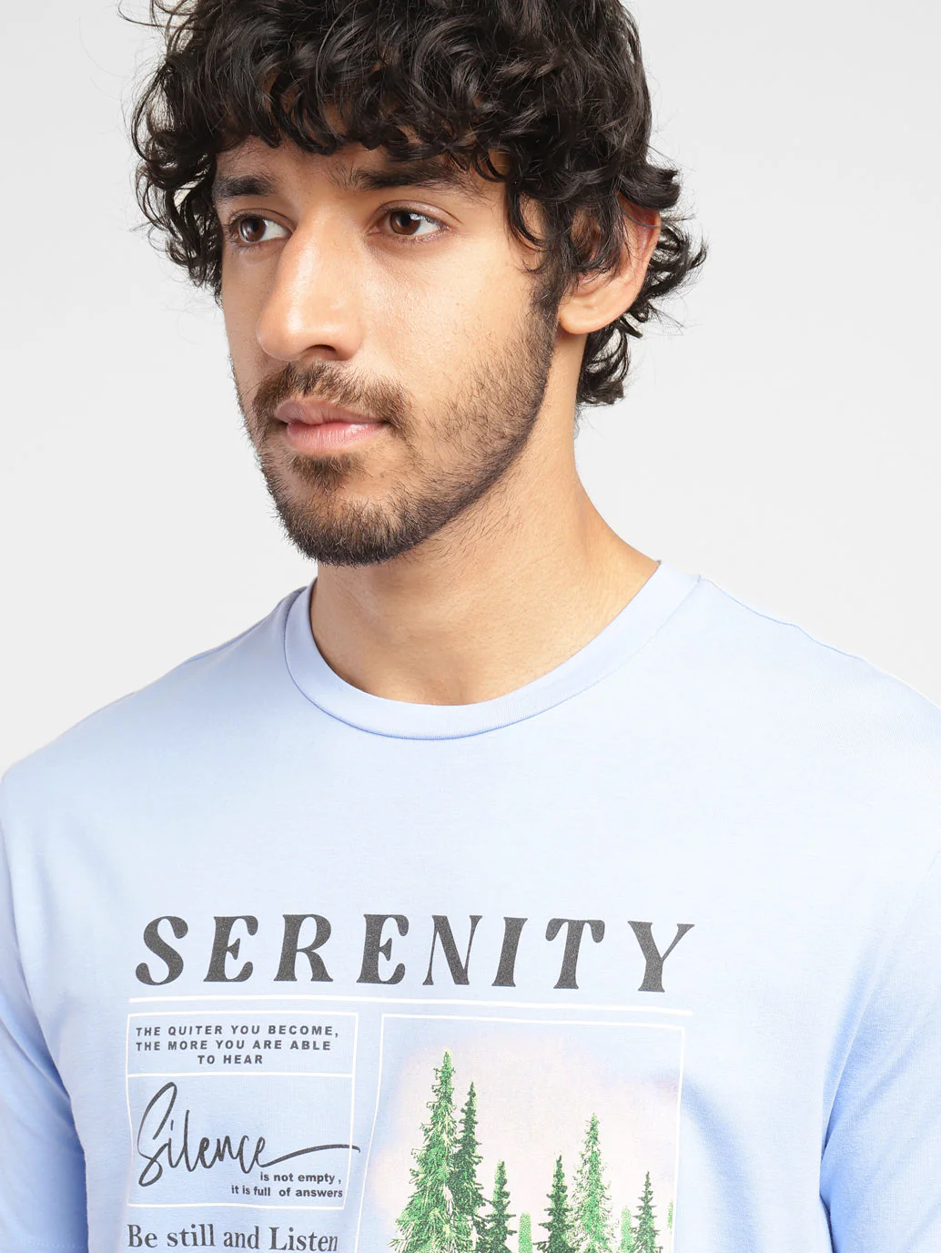 Men's Graphic Print Crew Neck T-shirt - Image 6