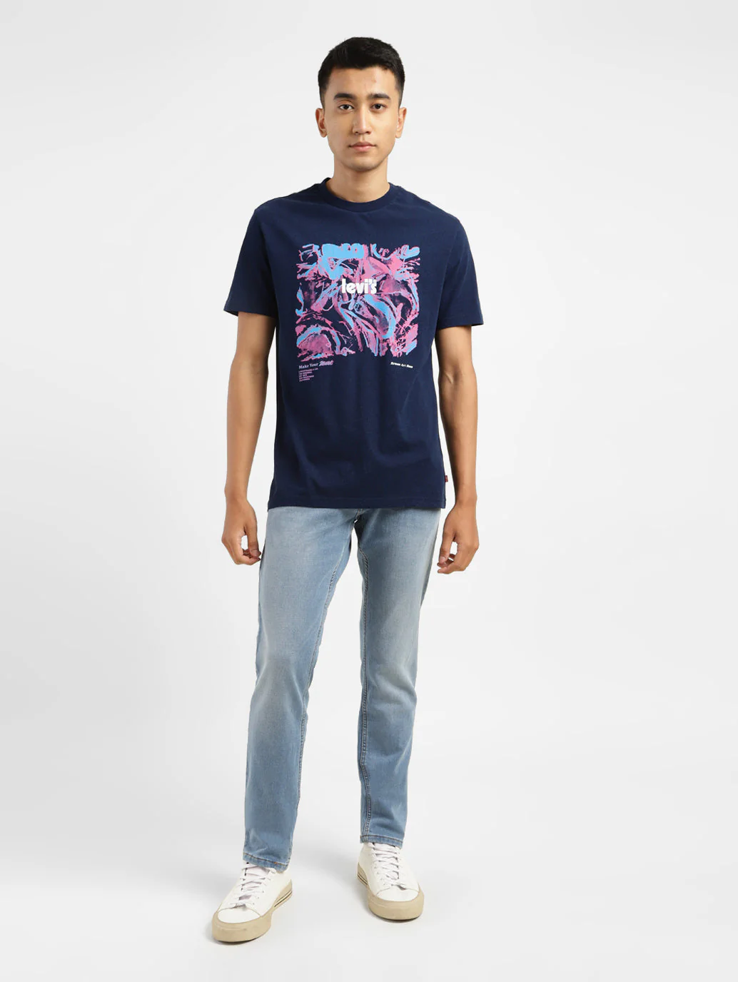 Men's Graphic Print Crew Neck T-shirt - Image 5