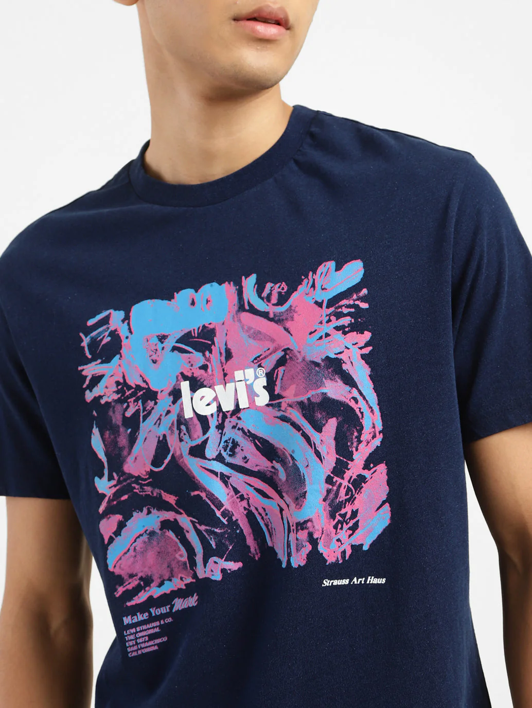 Men's Graphic Print Crew Neck T-shirt - Image 6