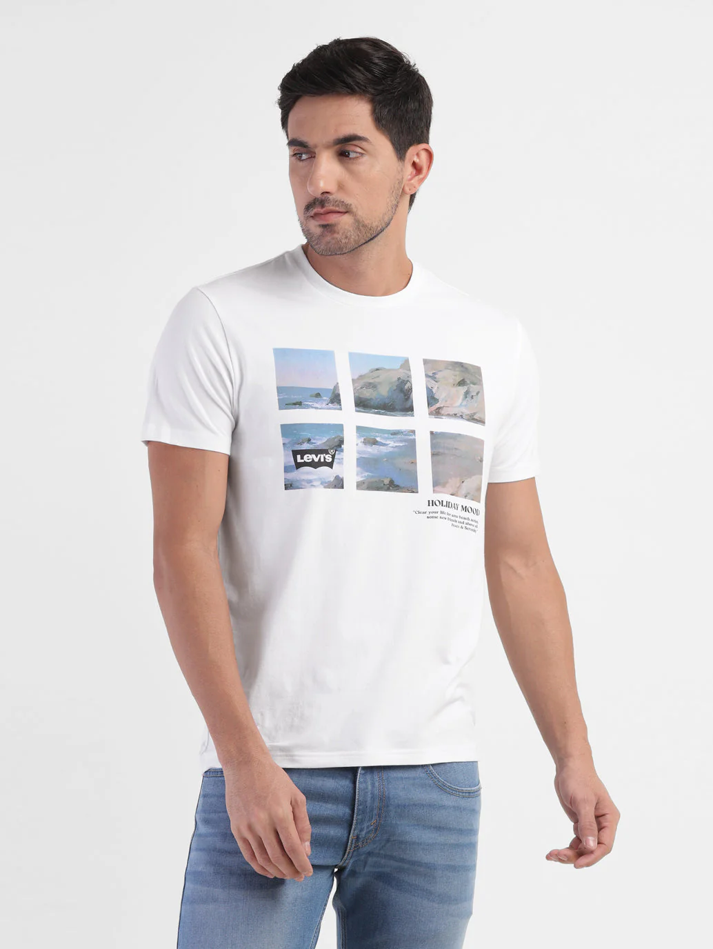 Men's Graphic Slim Fit T-shirt - Image 2