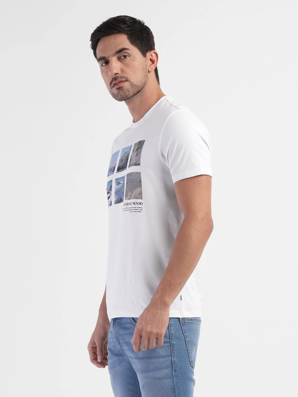Men's Graphic Slim Fit T-shirt - Image 4