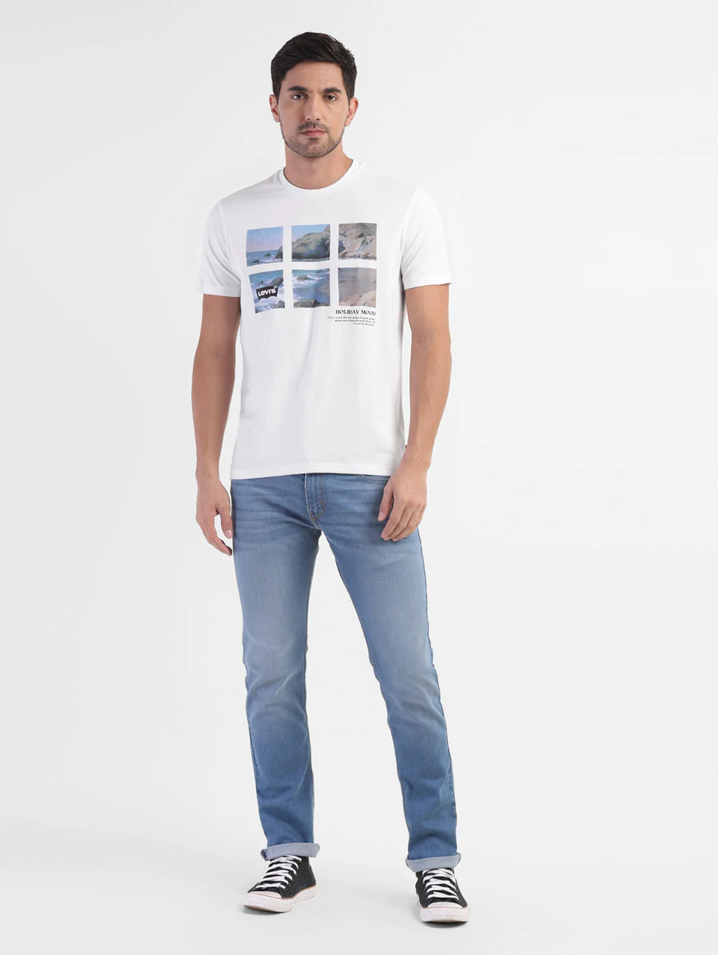 Men's Graphic Slim Fit T-shirt - Image 5