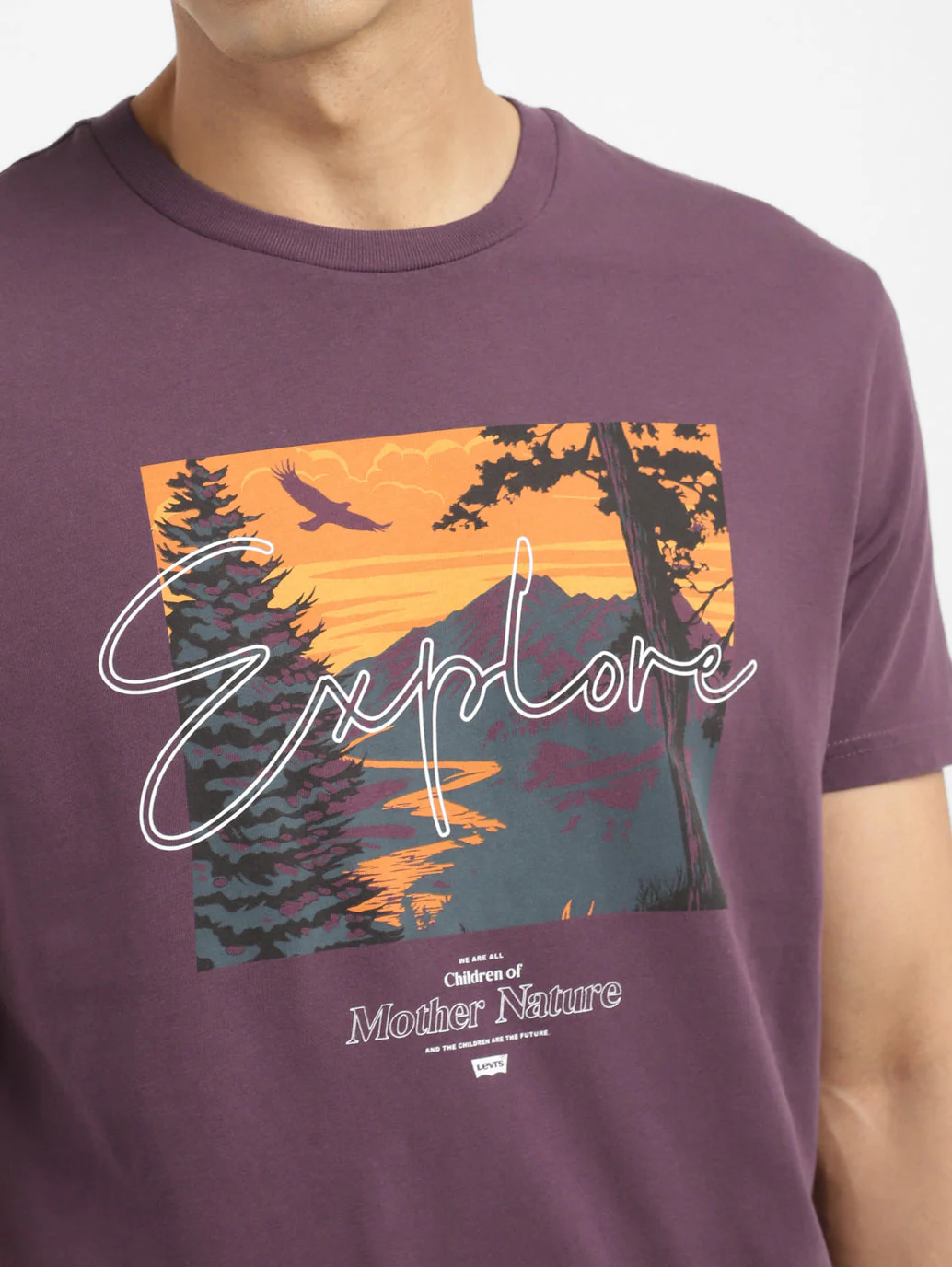 Men's Graphic Crew Neck T-shirt - Image 6