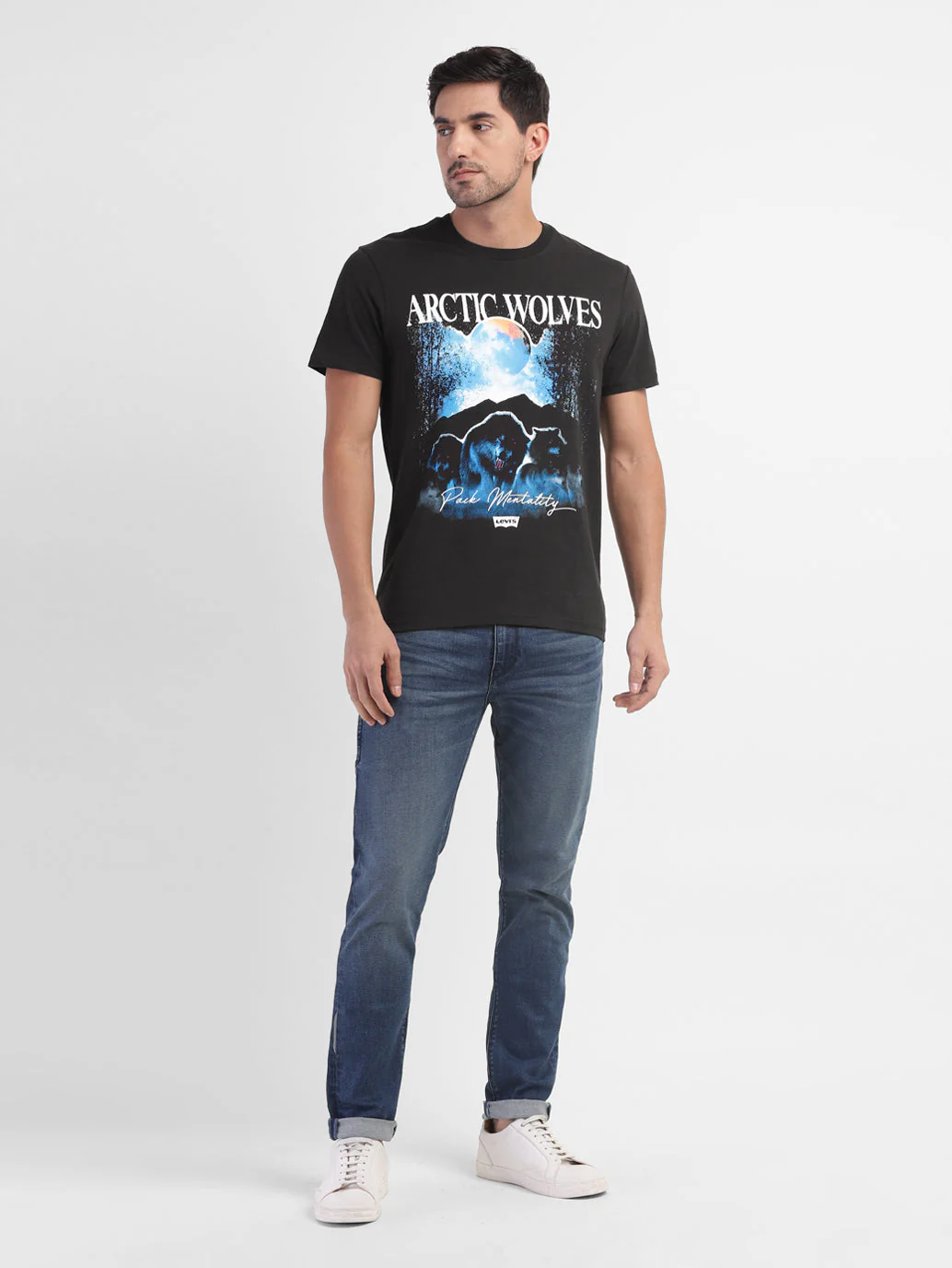 Men's Graphic Print Slim Fit T-shirt - Image 5