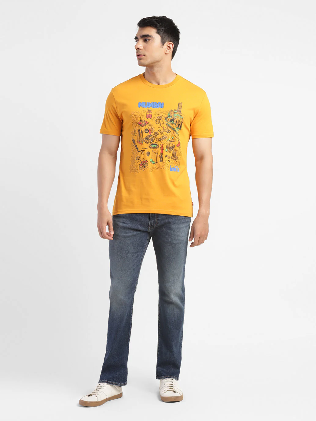 Men's Graphic Print Slim Fit T-shirt - Image 5