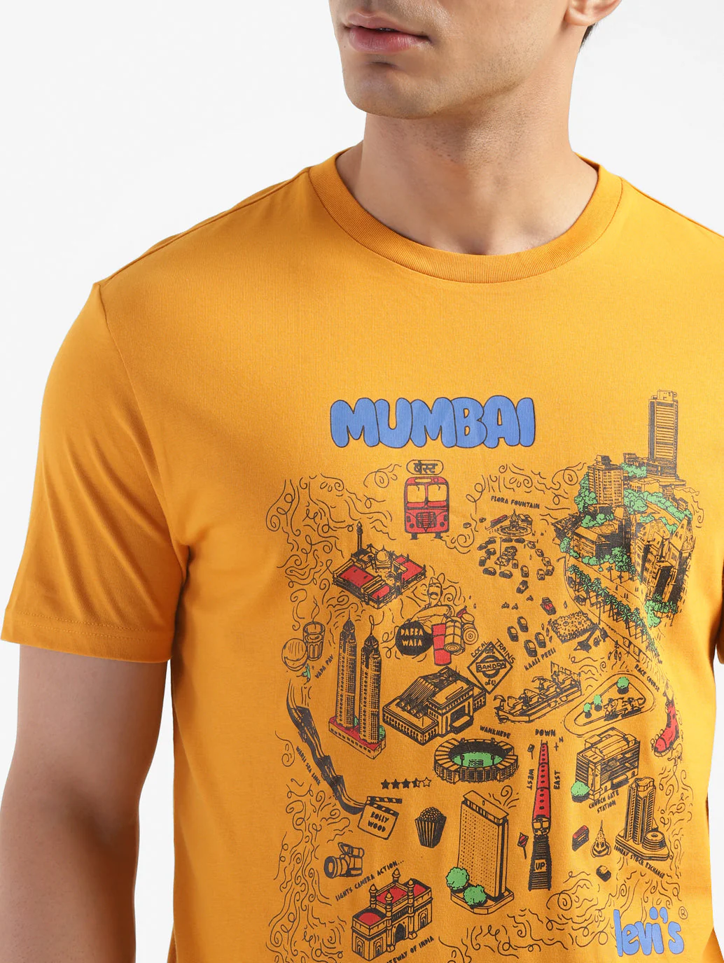 Men's Graphic Print Slim Fit T-shirt - Image 6