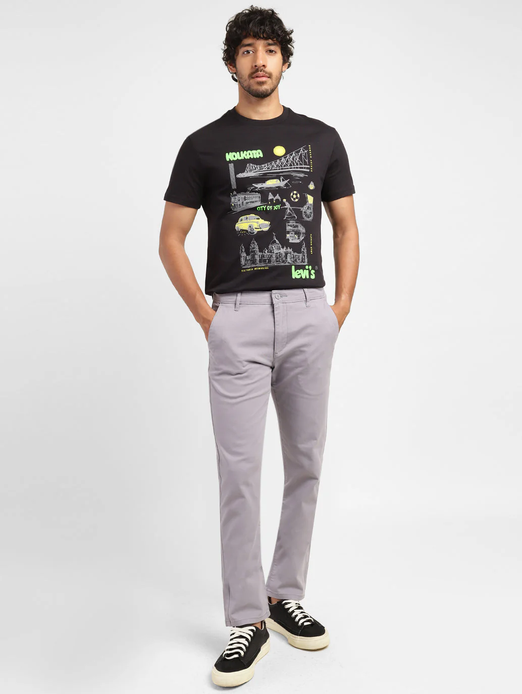 Men's Graphic Print Slim Fit T-shirt - Image 5
