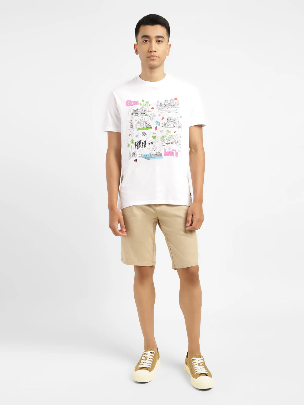 Men's Graphic Print Crew Neck T-shirt - Image 5