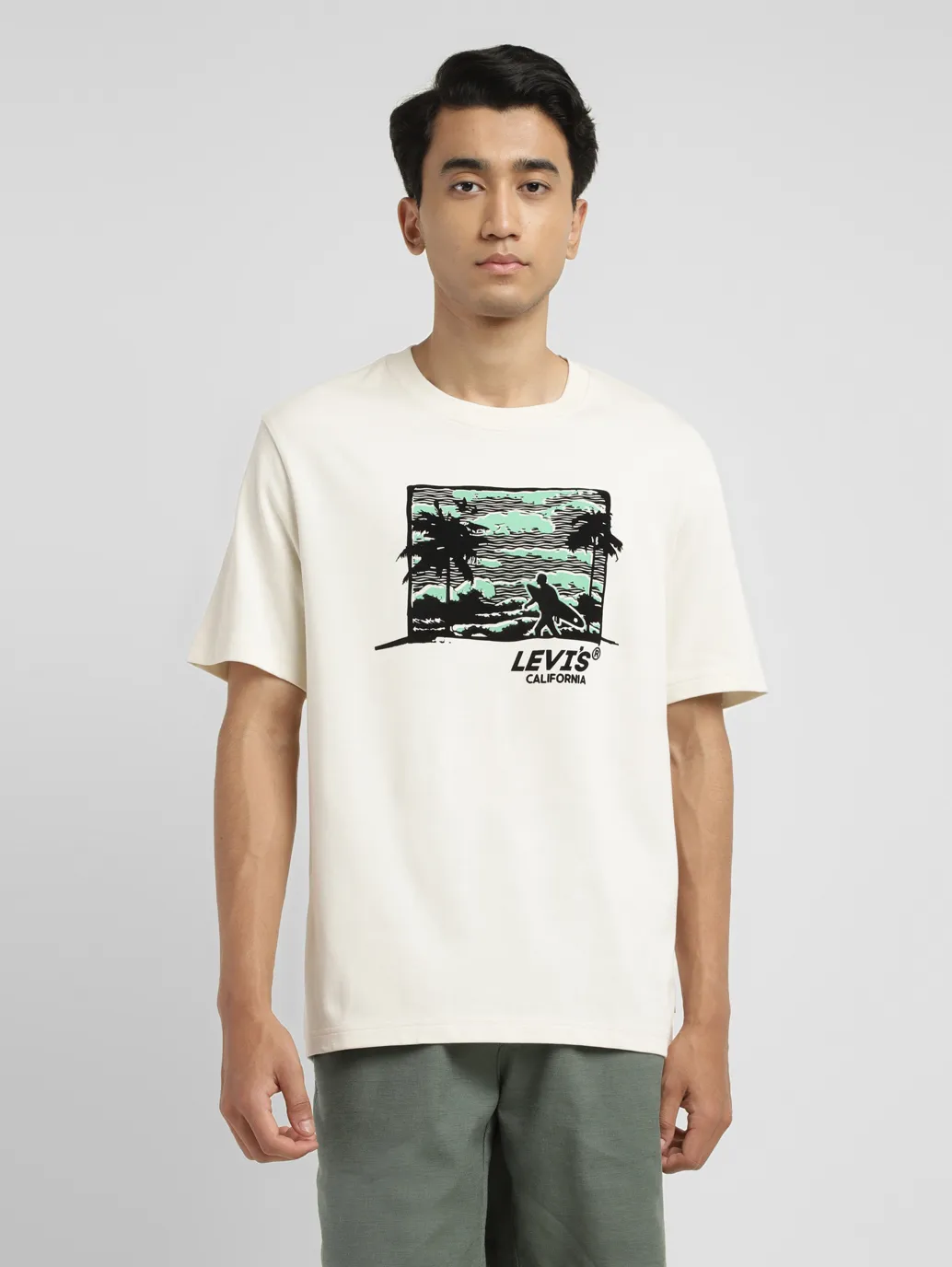 Men's Graphic Slim Fit T-shirt - Image 2