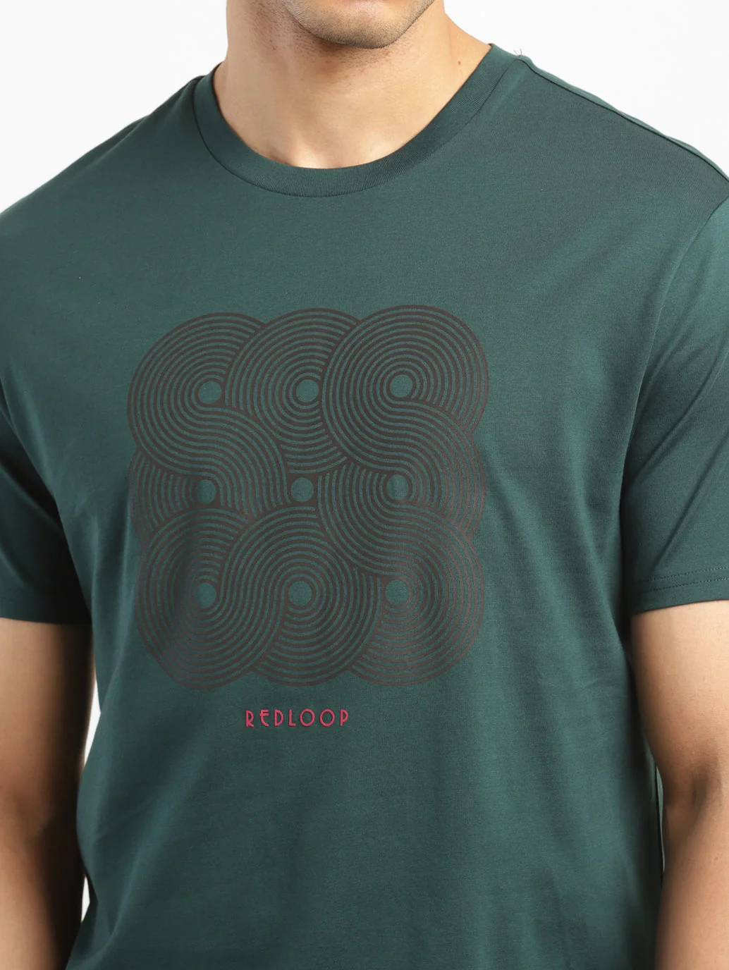 Men's Graphic Round Neck T-shirt - Image 5