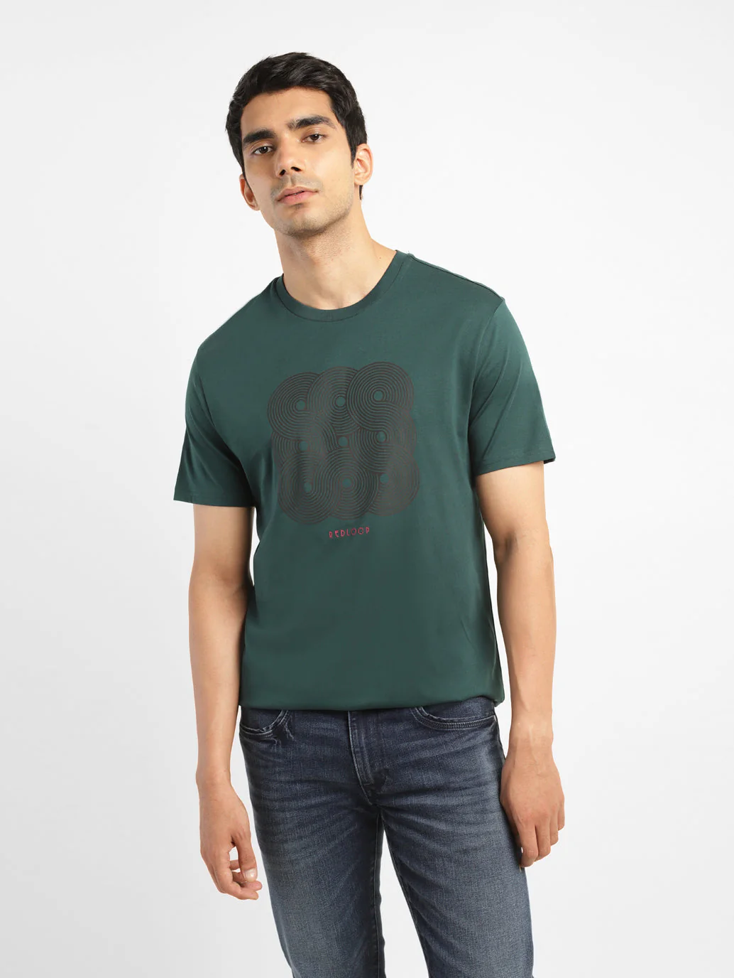Men's Graphic Round Neck T-shirt - Image 6