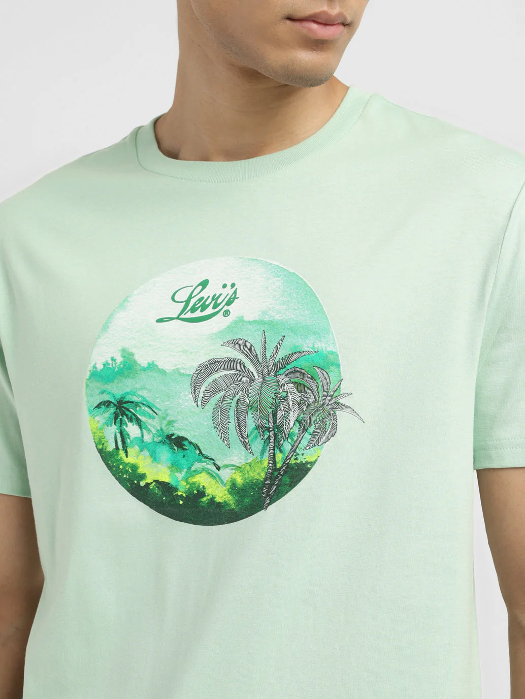 Men's Graphic Slim Fit T-shirt - Image 4