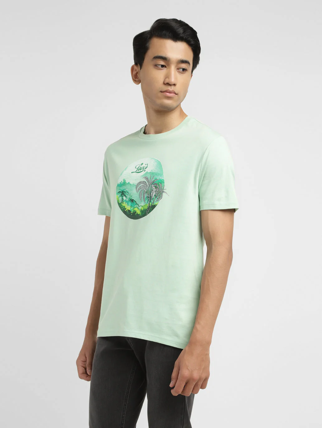Men's Graphic Slim Fit T-shirt - Image 5