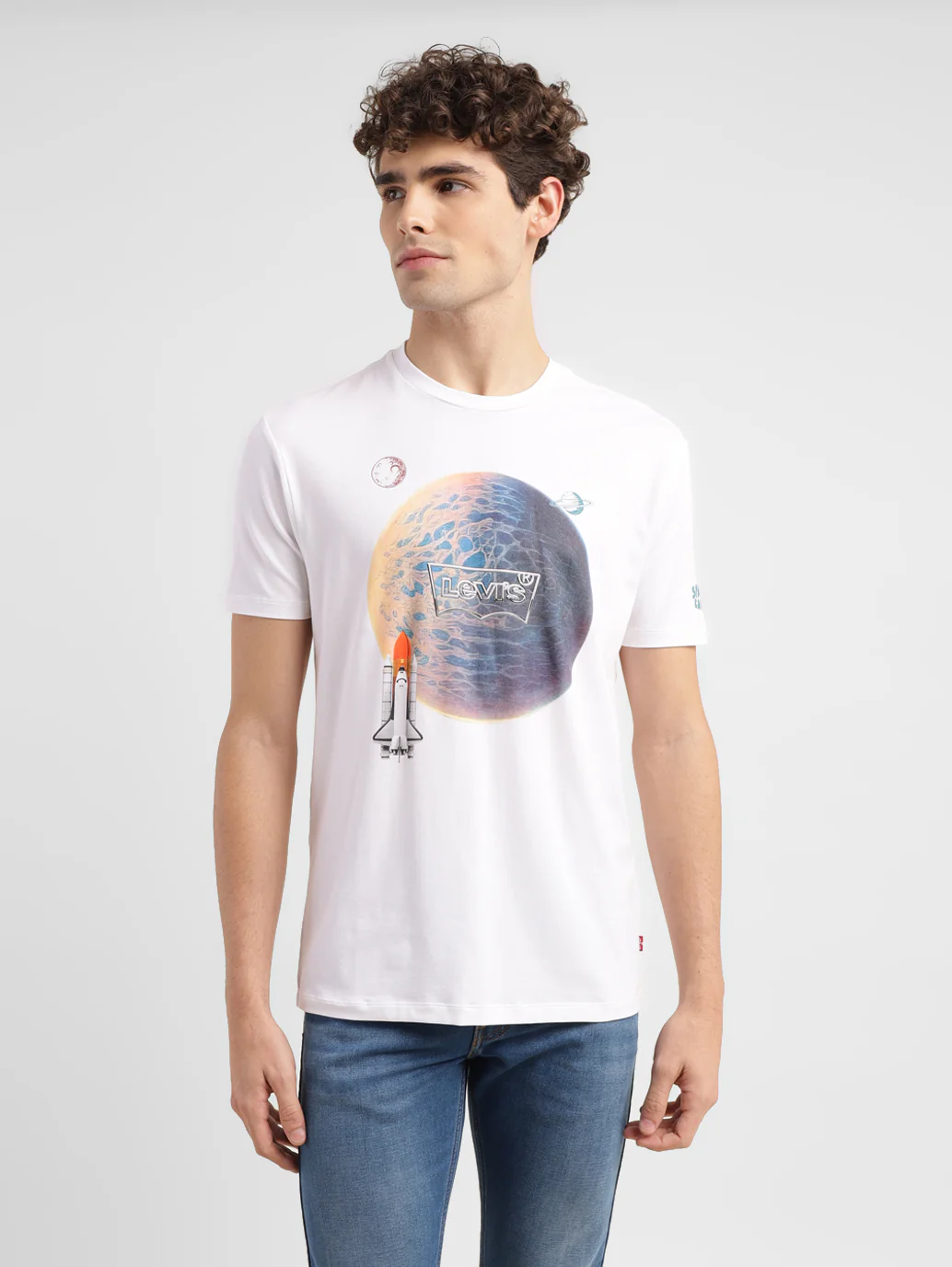 Men's Graphic Slim Fit T-shirt - Image 2