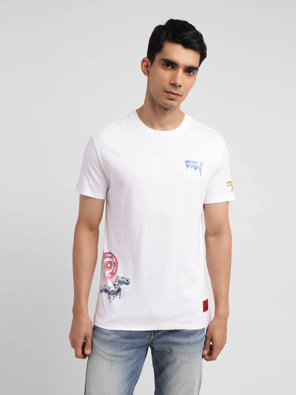 Men's Graphic Slim Fit T-shirt - Image 2