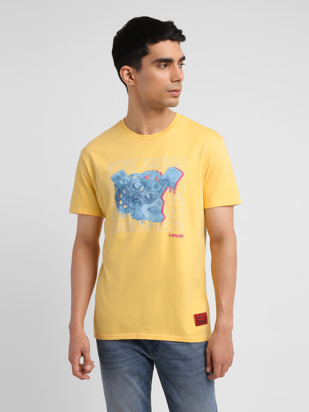 Men's Graphic Slim Fit T-shirt - Image 2
