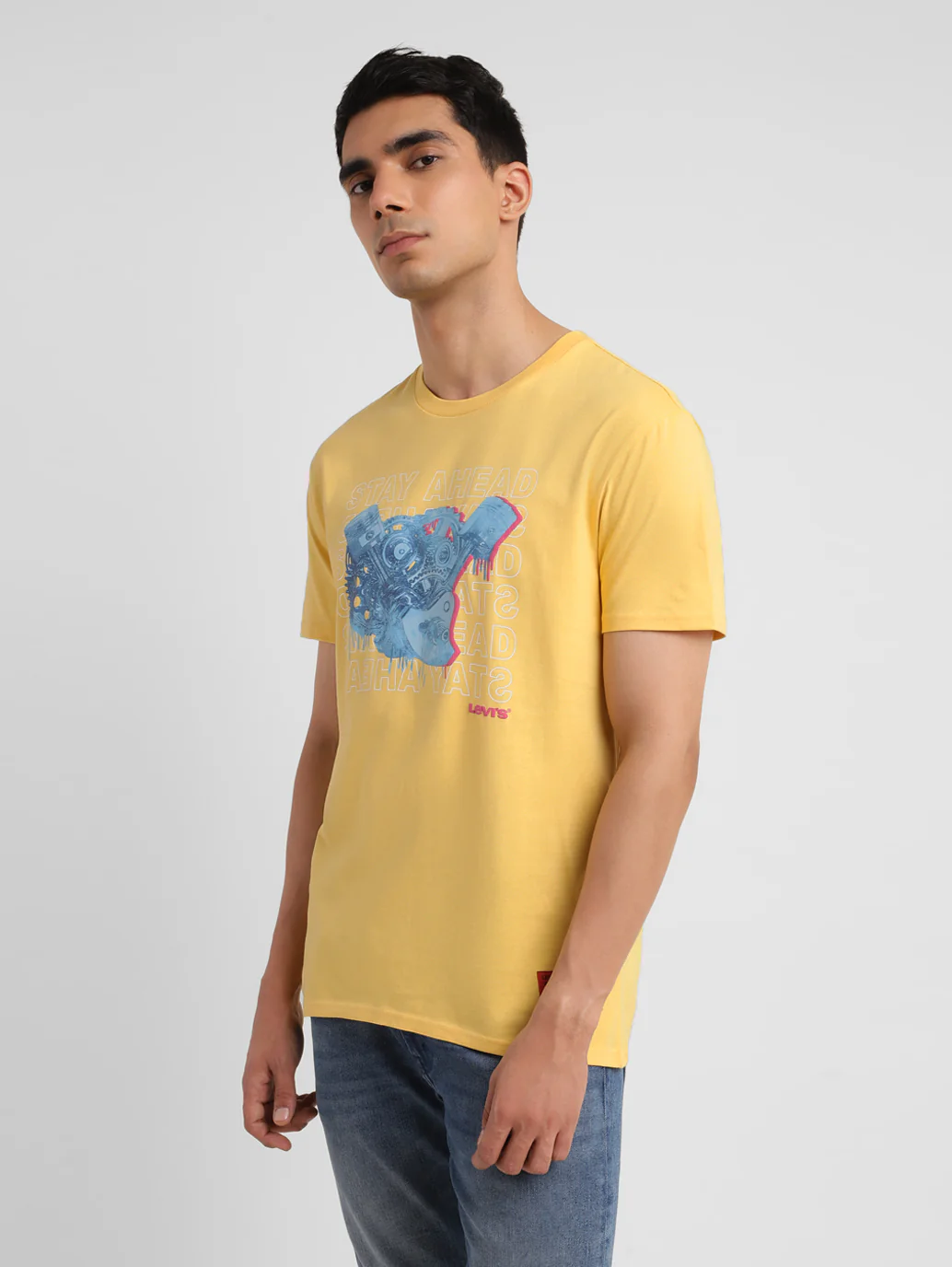 Men's Graphic Slim Fit T-shirt - Image 4