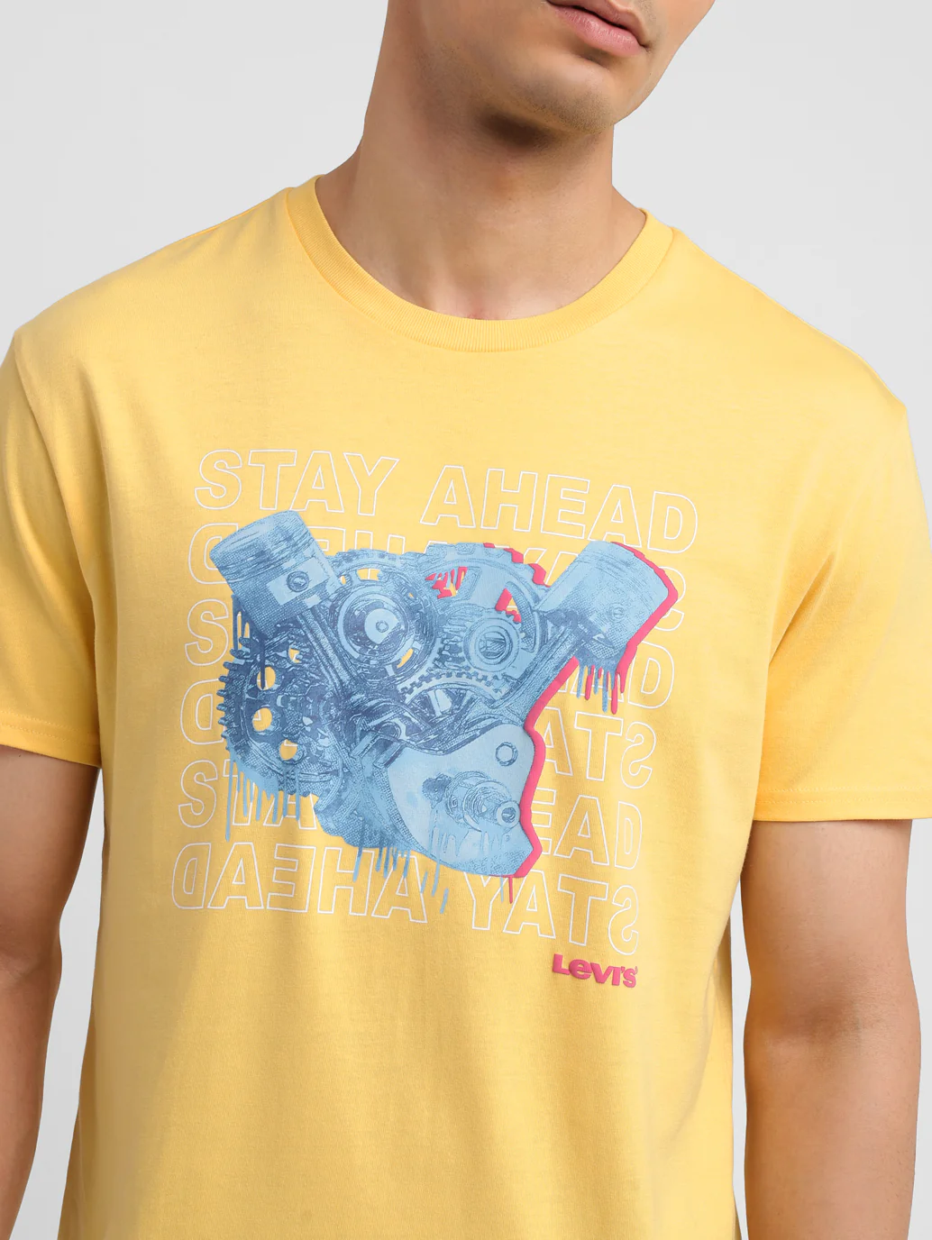 Men's Graphic Slim Fit T-shirt - Image 5