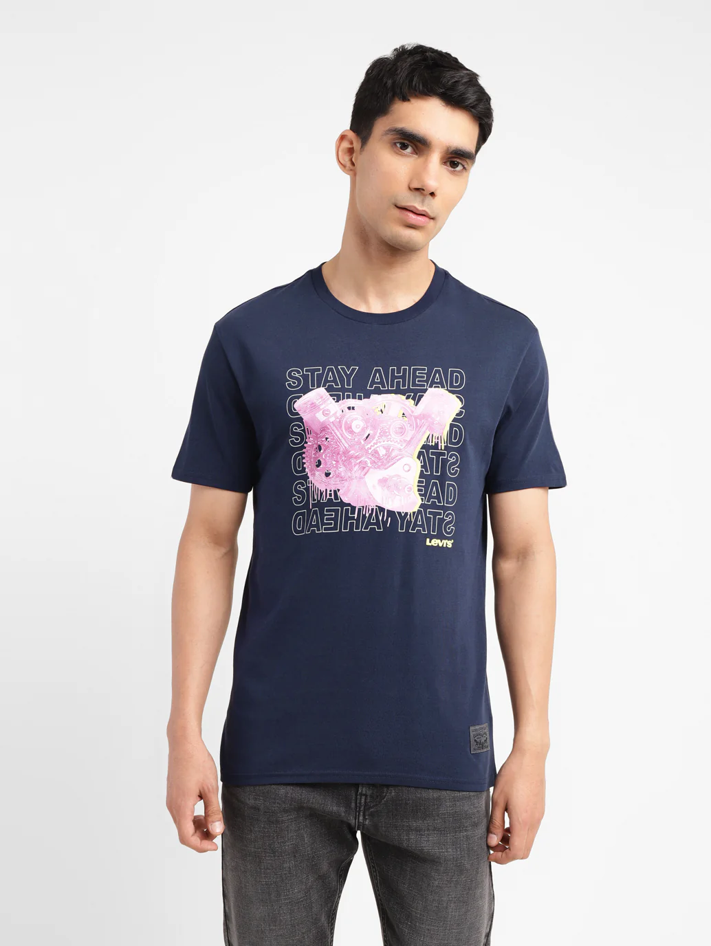 Men's Graphic Slim Fit T-shirt - Image 2