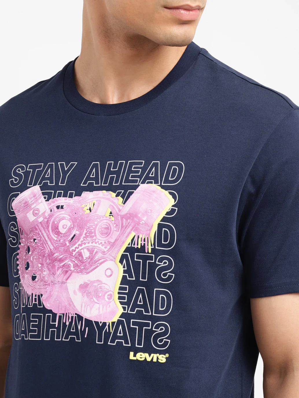Men's Graphic Slim Fit T-shirt - Image 5