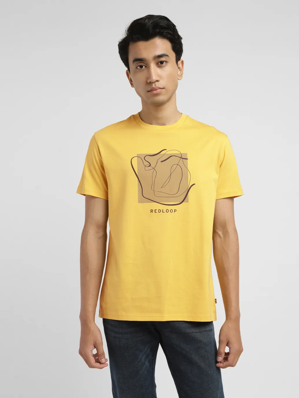 Men's Redloop Graphic Slim Fit T-shirt - Image 2