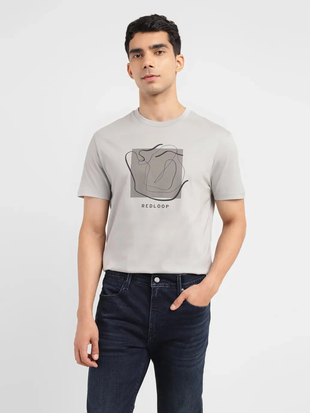 Men's Redloop Graphic Slim Fit T-shirt