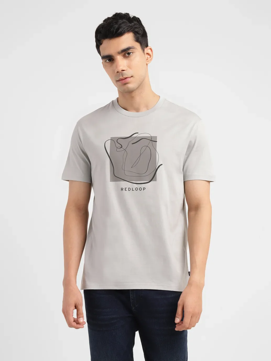 Men's Redloop Graphic Slim Fit T-shirt - Image 2