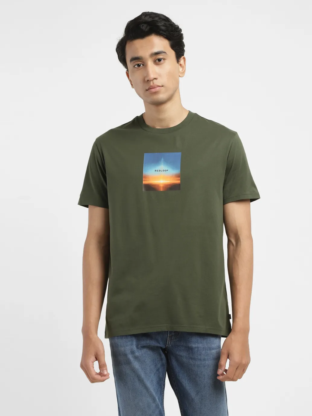 Men's Redloop Graphic Slim Fit T-shirt - Image 2