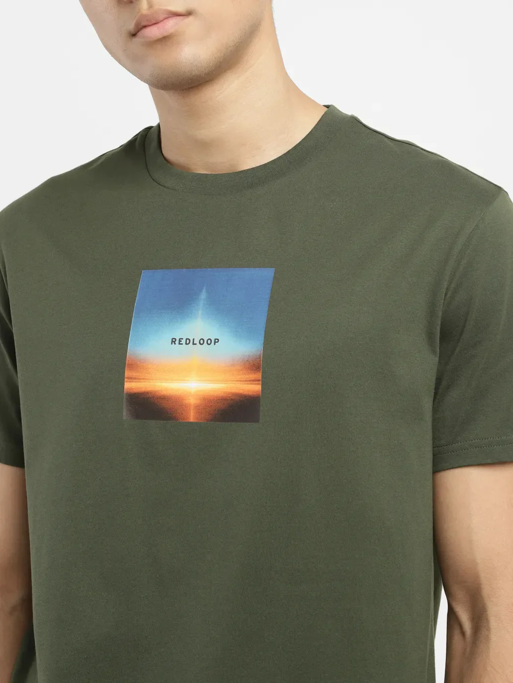 Men's Redloop Graphic Slim Fit T-shirt - Image 5