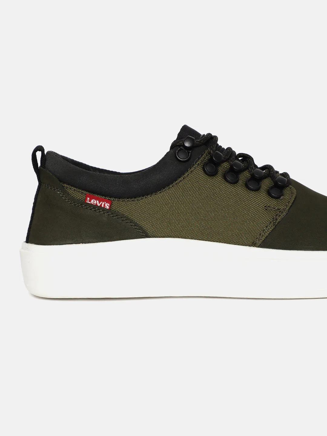 Men's Green Colorblock Shoes - Image 2