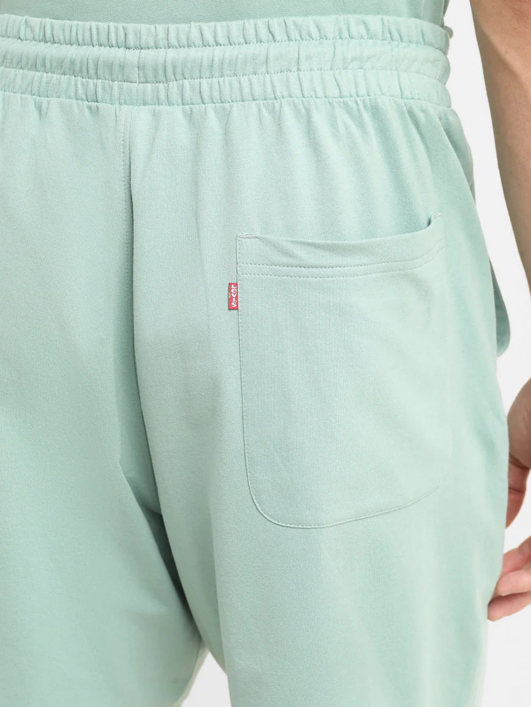 Men's Green Regular Fit Shorts - Image 5