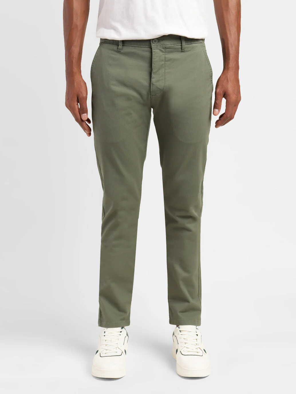 Men's Slim Tapered Fit Trousers - Image 2