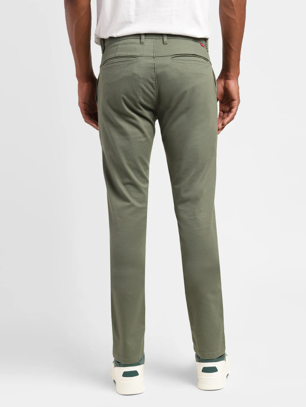 Men's Slim Tapered Fit Trousers - Image 3