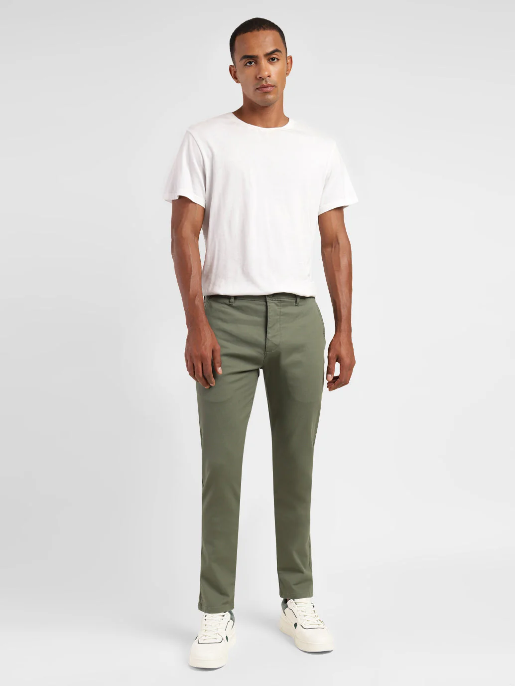Men's Slim Tapered Fit Trousers - Image 5