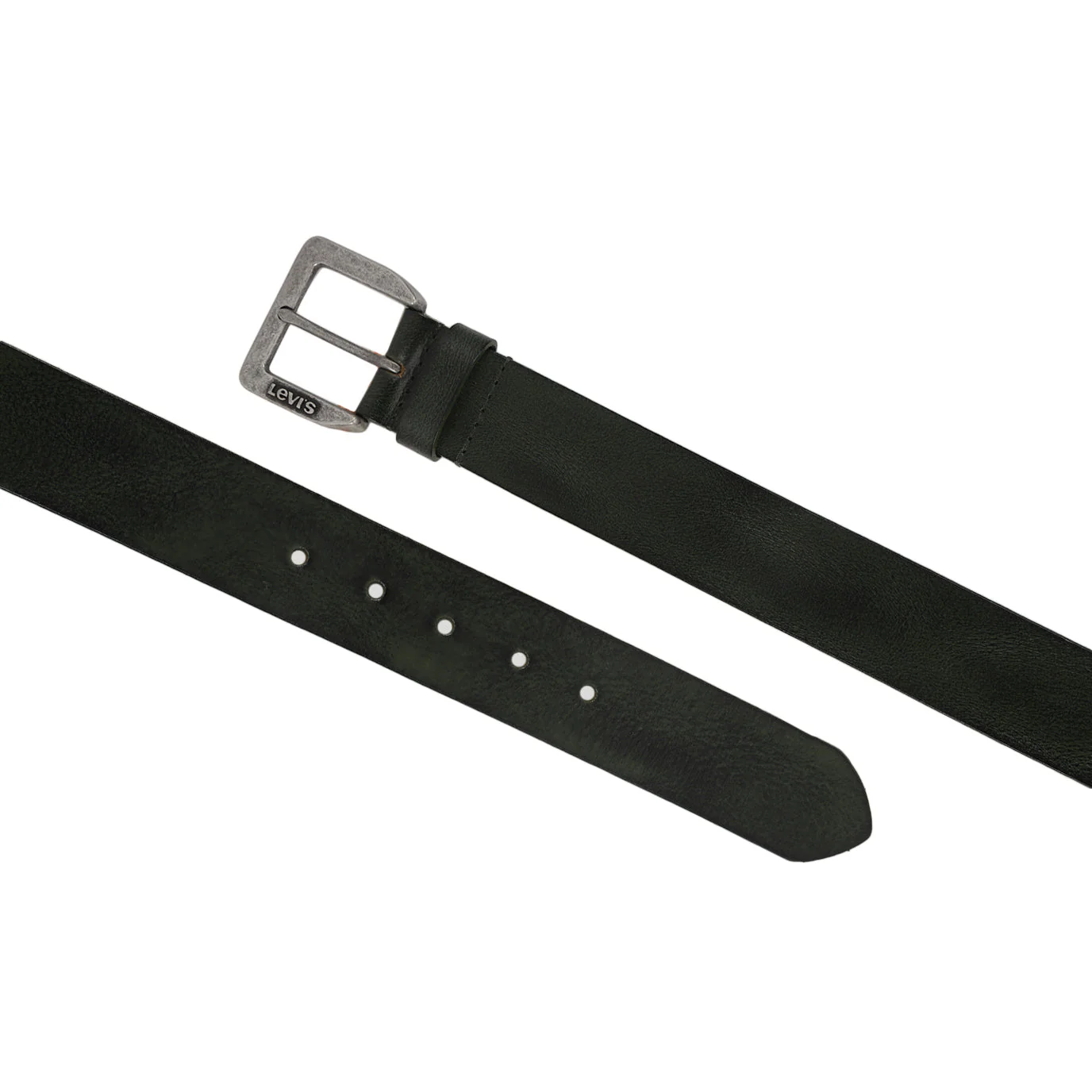 Men's Green Solid Belt - Image 2
