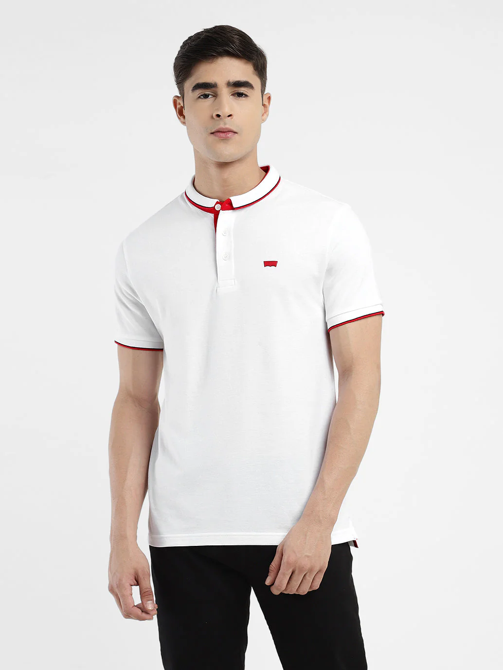 Men's Solid Polo T-shirt - Image 2