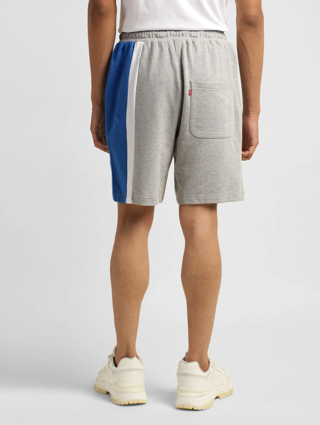 Men's Grey Regular Fit Shorts - Image 3