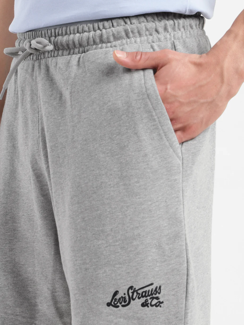 Men's Grey Regular Fit Shorts - Image 9