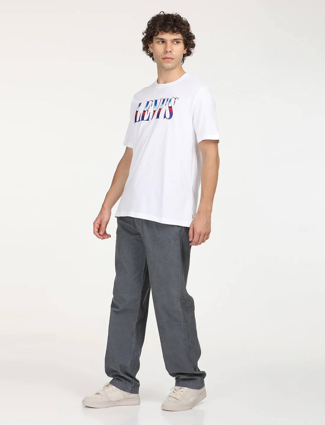 Men's Grey Regular Fit Joggers - Image 7