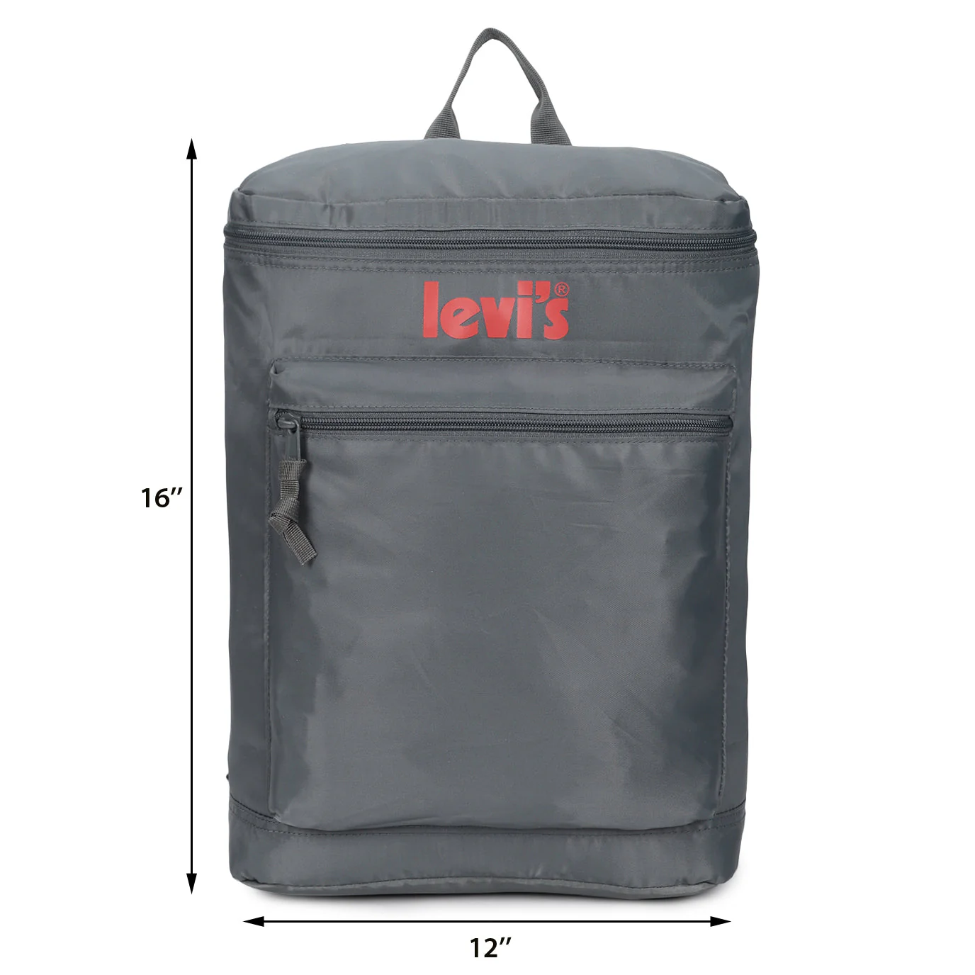 Men's Grey Solid Rucksack - Image 6